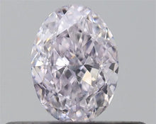 0.30ct Oval Natural Diamond (Colour Light Pink, Clarity VVS2, Cut EX, GIA Certified)