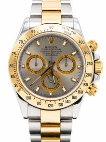 Rolex Cosmograph Daytona – Chronographe bicolore à cadran gris