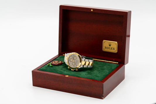 Rolex Cosmograph Daytona – Chronographe bicolore à cadran gris