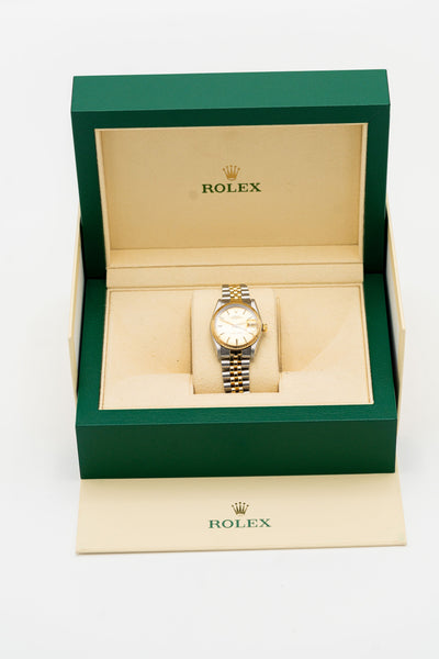 Rolex Lady-Datejust – Cadran champagne et bracelet bicolore