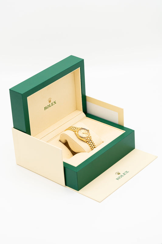 Rolex Lady-Datejust – Tons dorés et cadran champagne