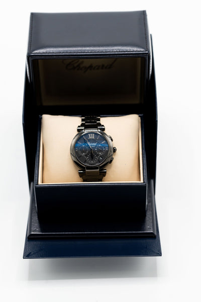 Chopard Chronographe Automatique – Cadran sombre et chiffres romains