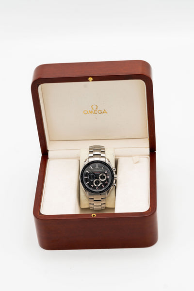 Omega Speedmaster Legend Schumacher – Chronographe à cadran noir