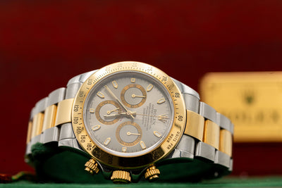 Rolex Cosmograph Daytona – Chronographe bicolore à cadran gris