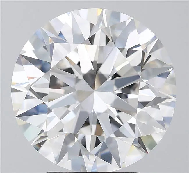4.13ct Round Natural Diamond (Colour F, Clarity VVS2, Cut EX, GIA Certified)