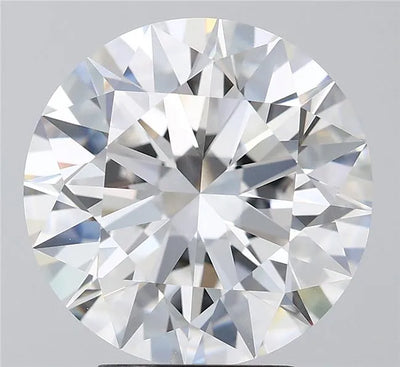 4.13ct Round Natural Diamond (Colour F, Clarity VVS2, Cut EX, GIA Certified)