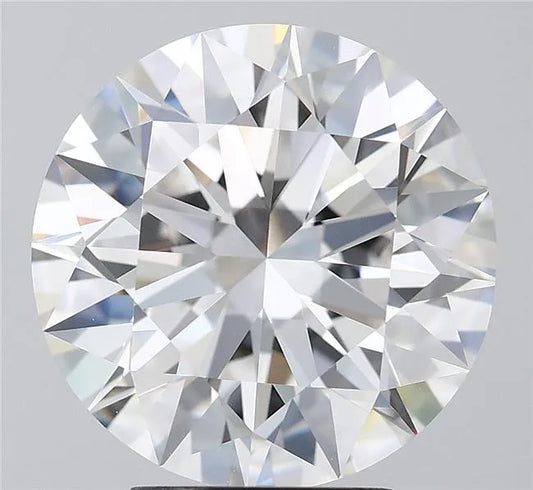 4.13ct Round Natural Diamond (Colour F, Clarity VVS2, Cut EX, GIA Certified)
