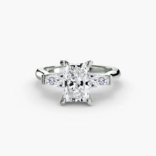 Three-Stone Ring (Baguette Side Stones) 2