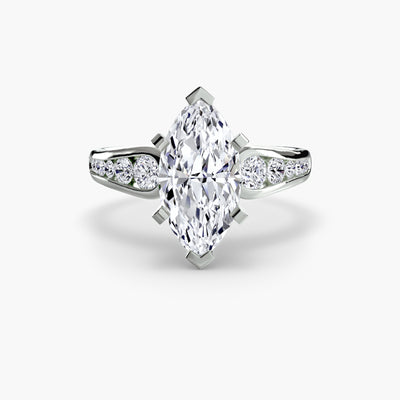 Solitaire with Pavé 2