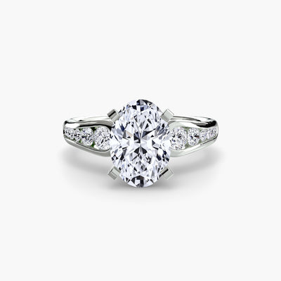 Solitaire with Pavé 2