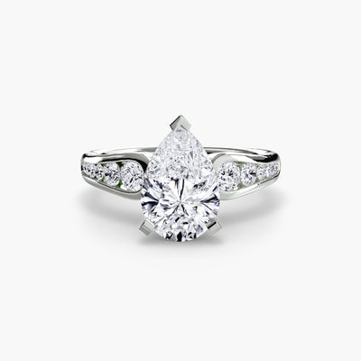 Solitaire with Pavé 2