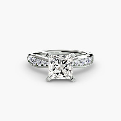 Solitaire with Pavé 3