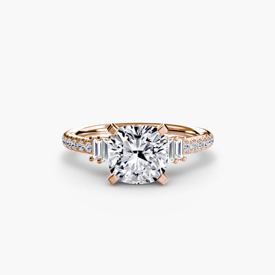 Solitaire with Pavé 4