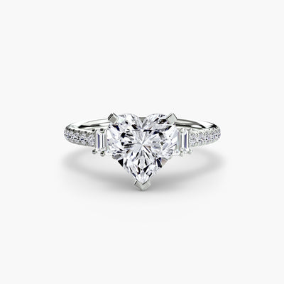 Solitaire with Pavé 4