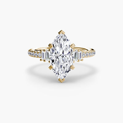 Solitaire with Pavé 4