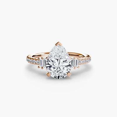 Solitaire with Pavé 4