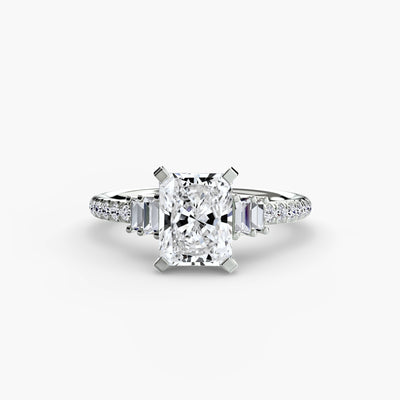 Solitaire with Pavé 4