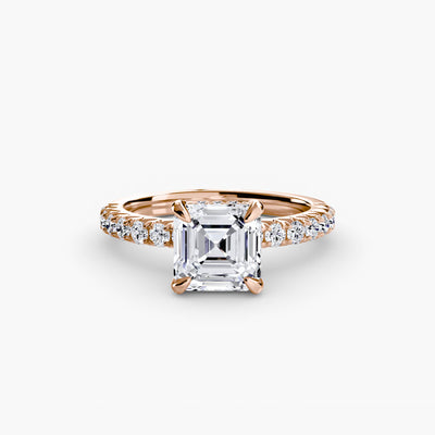 Solitaire with Pavé 6