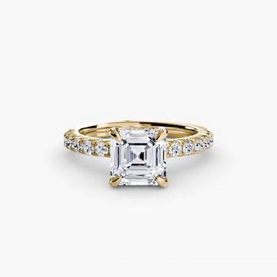 Solitaire with Pavé 6