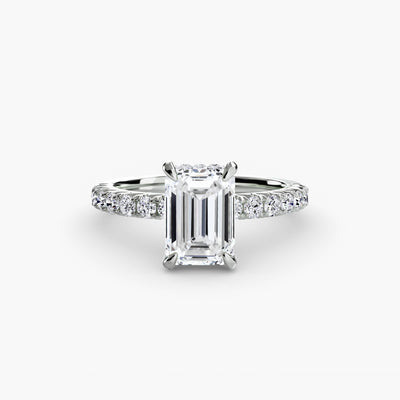 Solitaire with Pavé 6