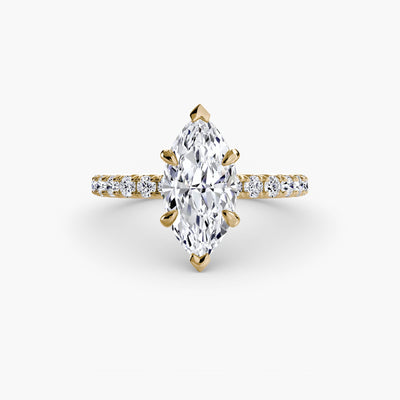 Solitaire with Pavé 6