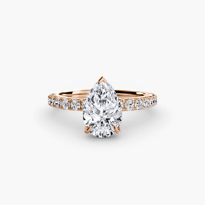 Solitaire with Pavé 6