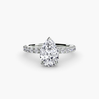 Solitaire with Pavé 6