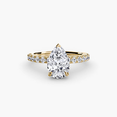 Solitaire with Pavé 6