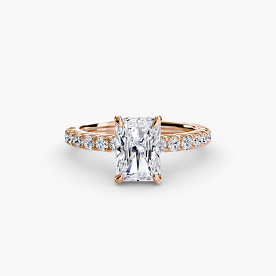 Solitaire with Pavé 6