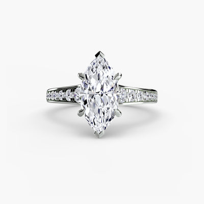 Solitaire with Pavé 7
