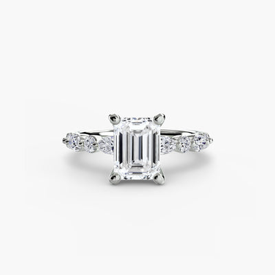 Solitaire with Eternity Pavé 2