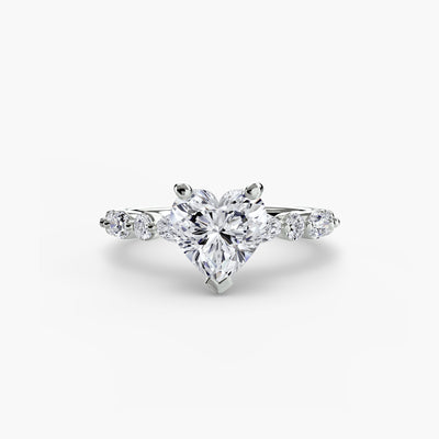 Solitaire with Eternity Pavé 2