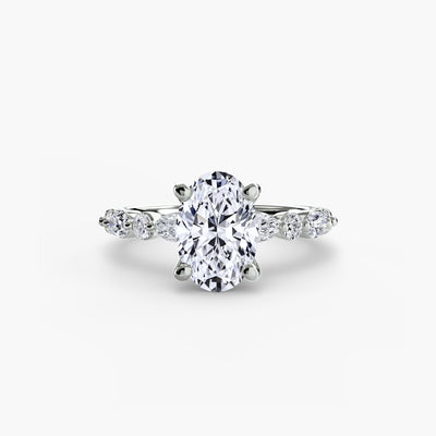 Solitaire with Eternity Pavé 2