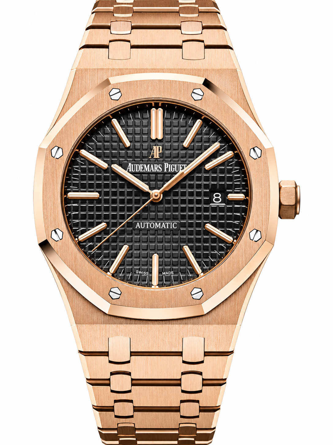 Audemars Piguet Royal Oak Automatique – Or rose et cadran noir